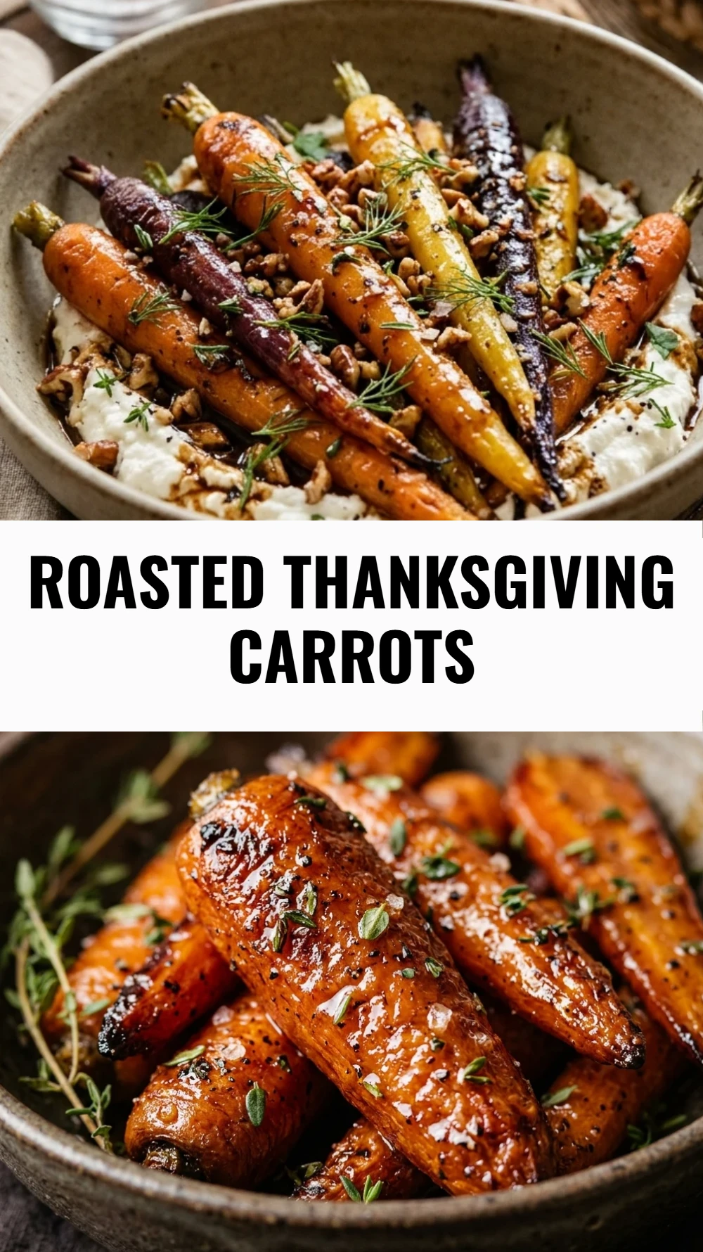 Roasted Thanksgiving Carrots