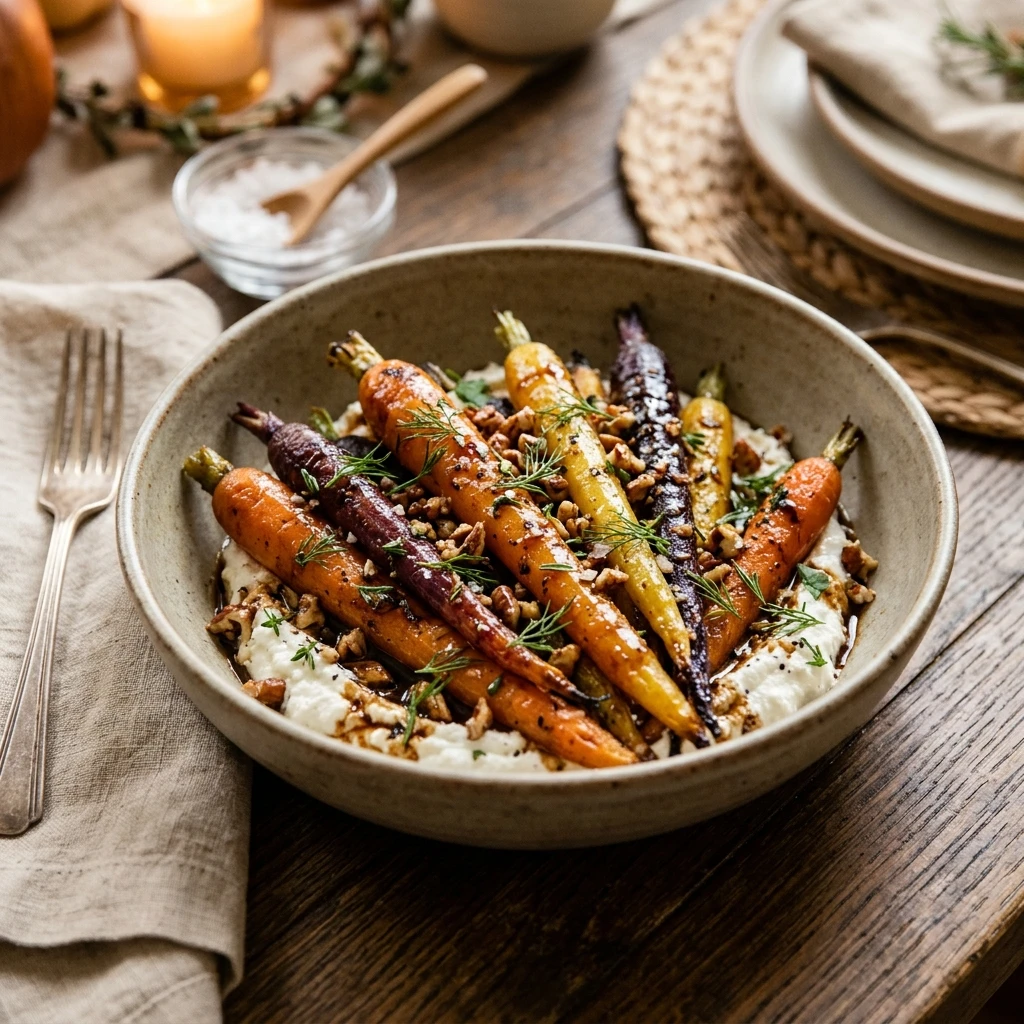 Roasted Thanksgiving Carrots